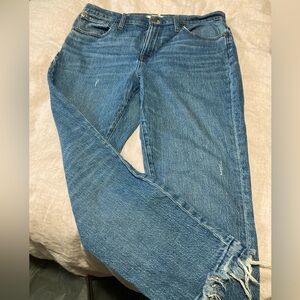 Madewell slim boy jeans size 31